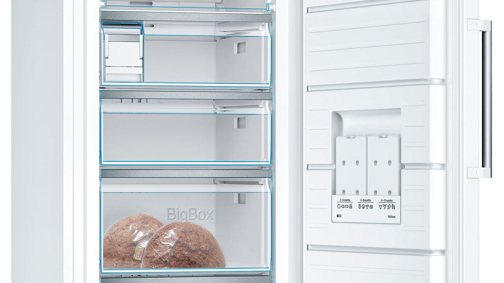 Bosch Bosch Serie 6 GSN51AWDV congélateur Congélateur vertical Pose libre 290 L Blanc