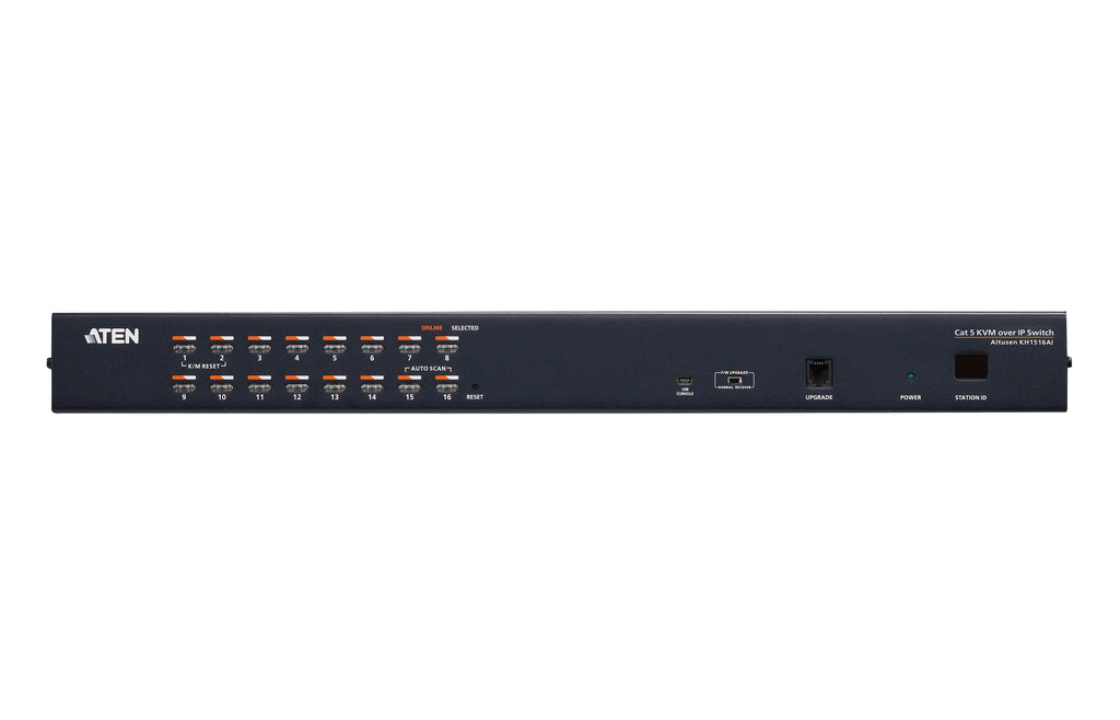 ATEN Commutateur KVM over IP KH1516Ai 16 ports Multi-Interface Cat 5