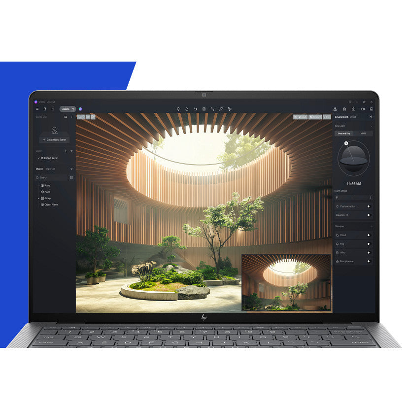 HP ZBook Ultra G1a Copilot+ PC Station de travail mobile 14" Tactile 2.8K AMD Ryzen AI Max+ PRO 395 128 Go LPDDR5x 4 To 
