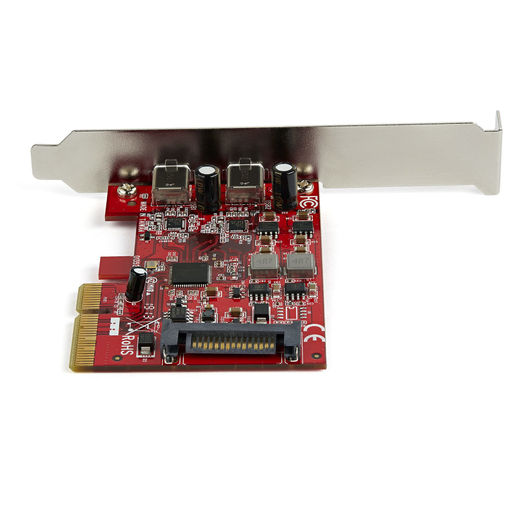 StarTech.com Carte PCI Express USB 3.1 à 2 ports USB-C - USB 3.2 Gen 2 jusqu'à 10 Gbps