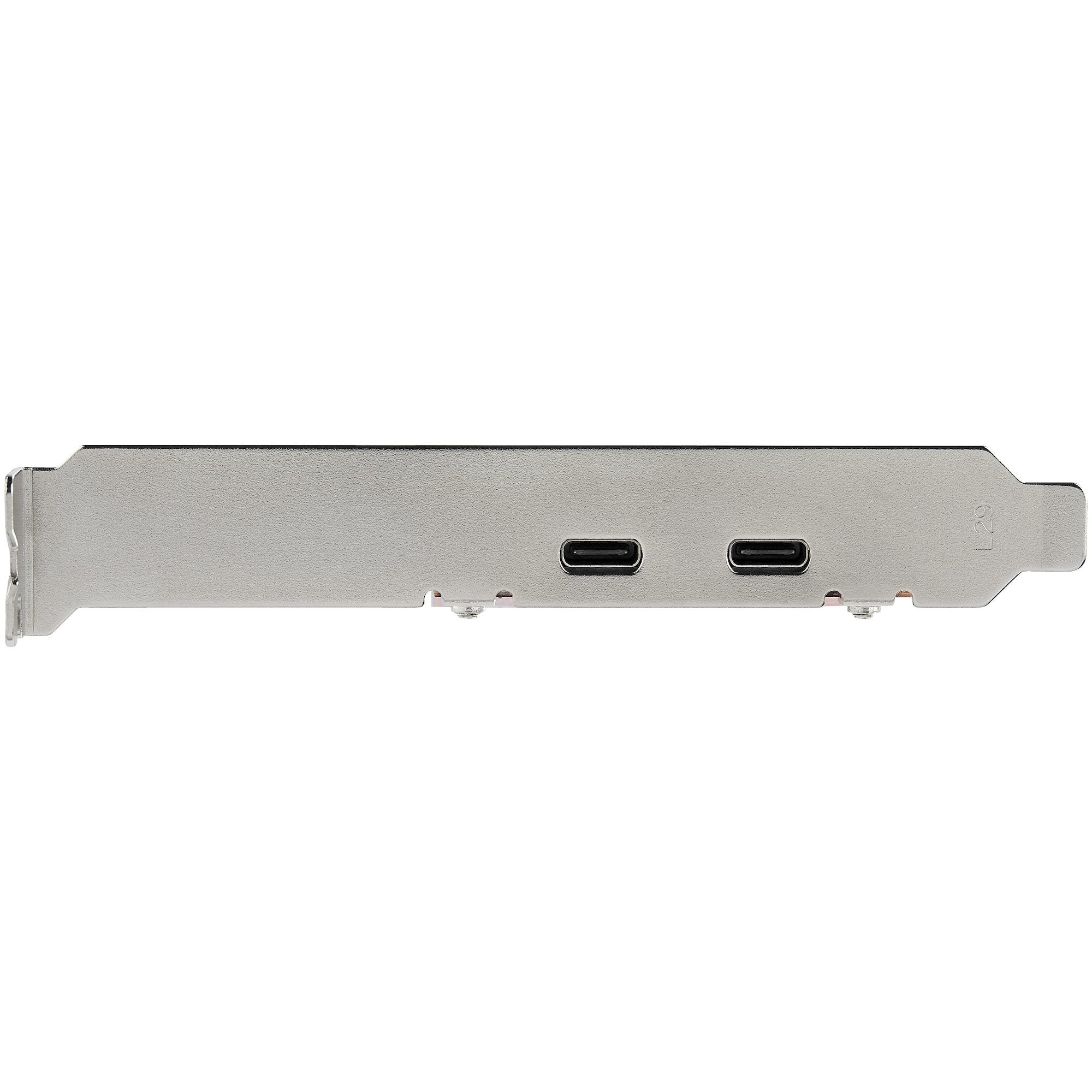 StarTech.com Carte PCI Express USB 3.1 à 2 ports USB-C - USB 3.2 Gen 2 jusqu'à 10 Gbps