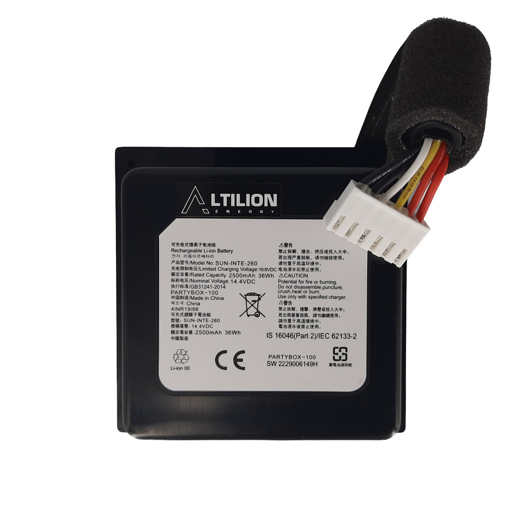 Bateria Akumulator SUN-Inte-260 do JBL PartyBox 100