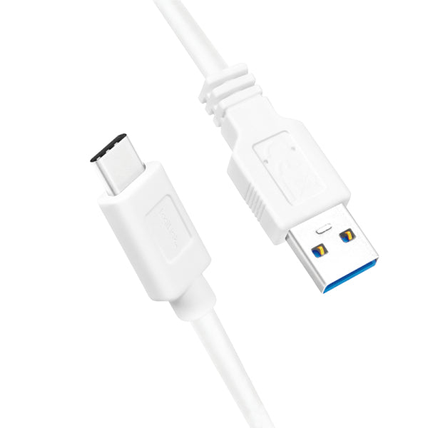 LogiLink CU0173 câble USB USB 3.2 Gen 1 (3.1 Gen 1) 0,5 m USB A USB C 5 Gbit/s Blanc