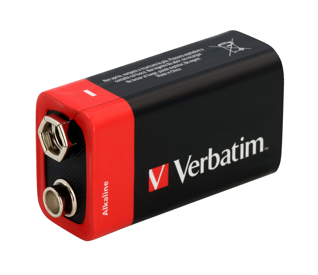 Verbatim Piles alcalines 9V