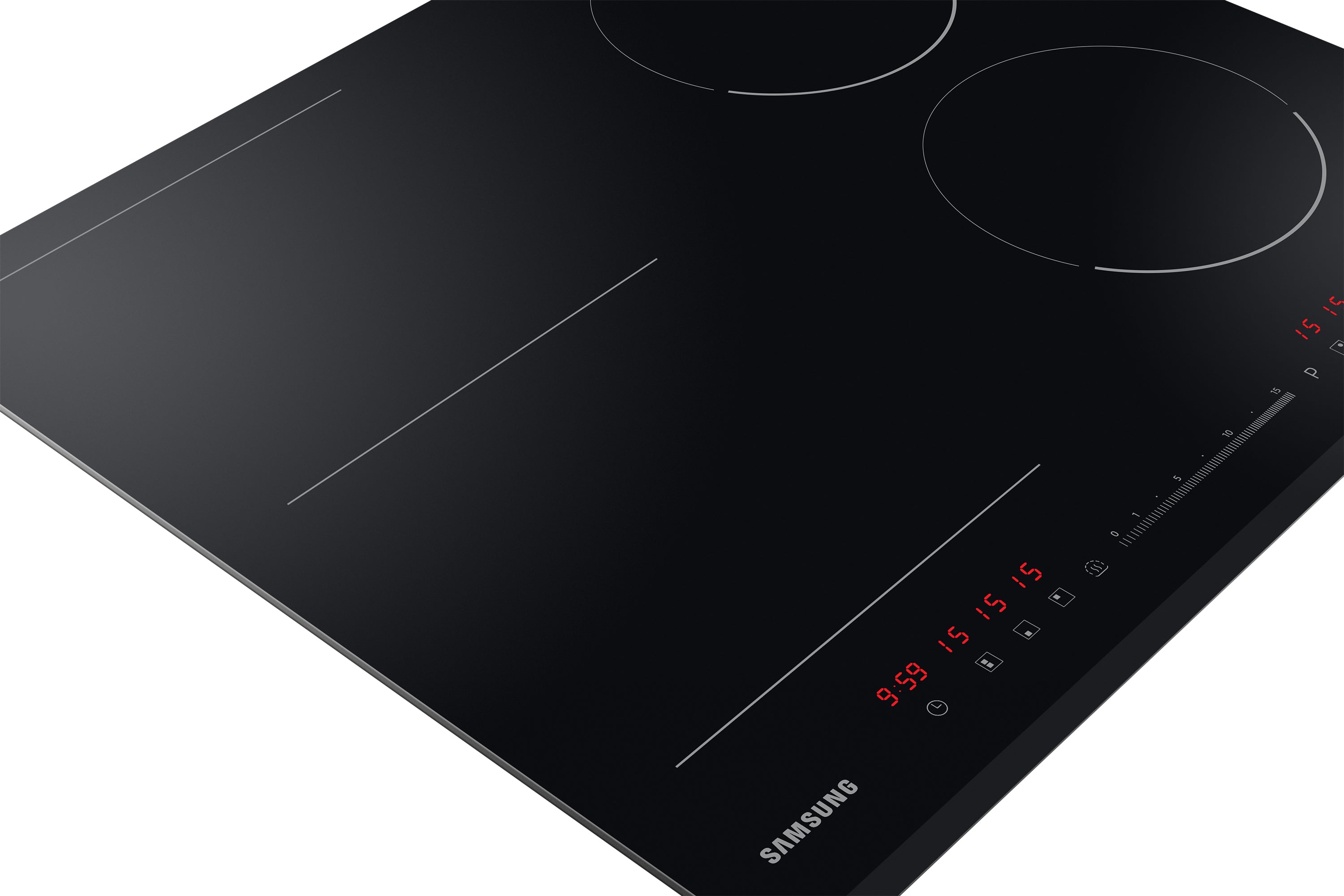 Samsung Samsung NZ64R3747BK Noir Intégré 60 cm Plaque avec zone à induction 4 zone(s)