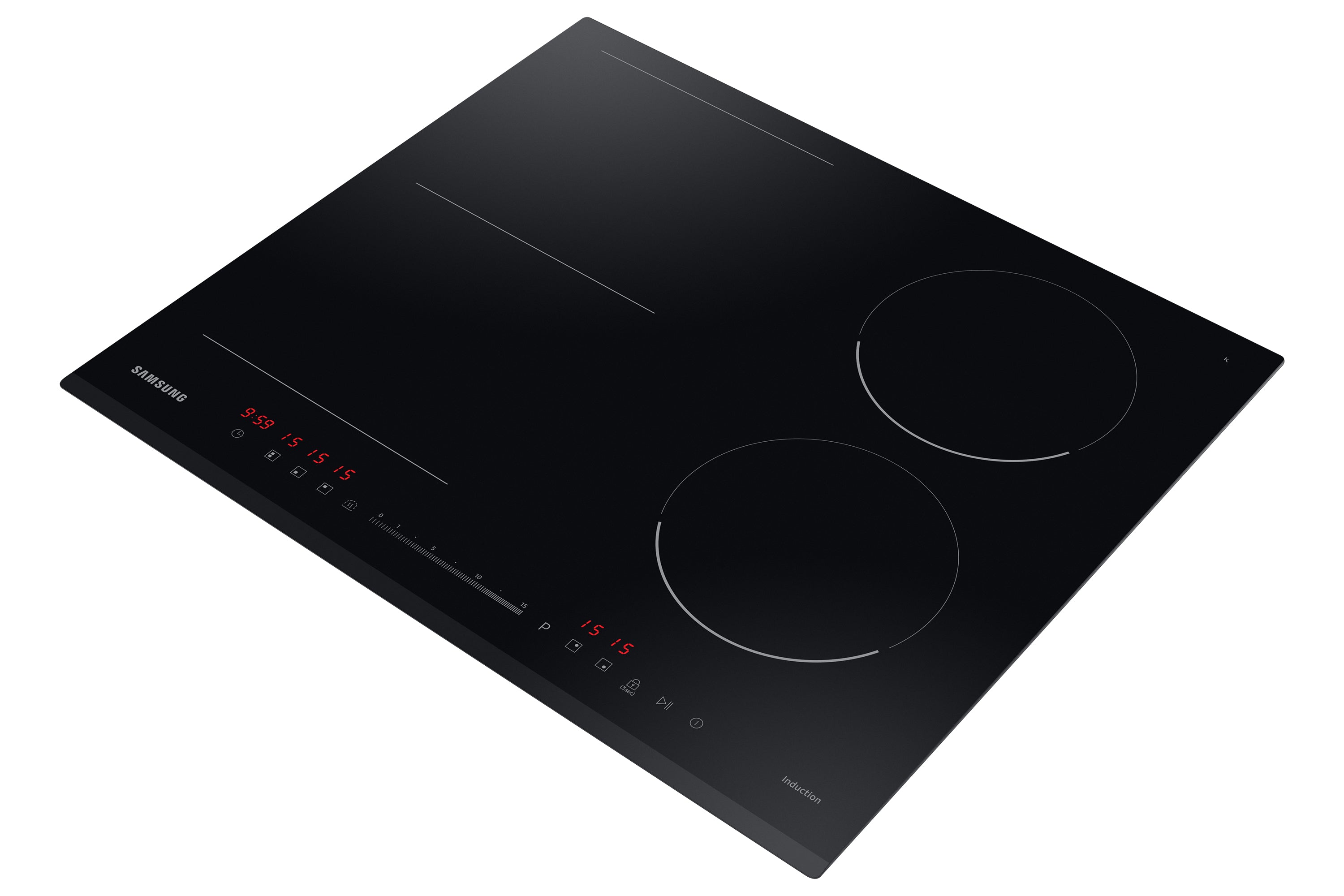 Samsung Samsung NZ64R3747BK Noir Intégré 60 cm Plaque avec zone à induction 4 zone(s)