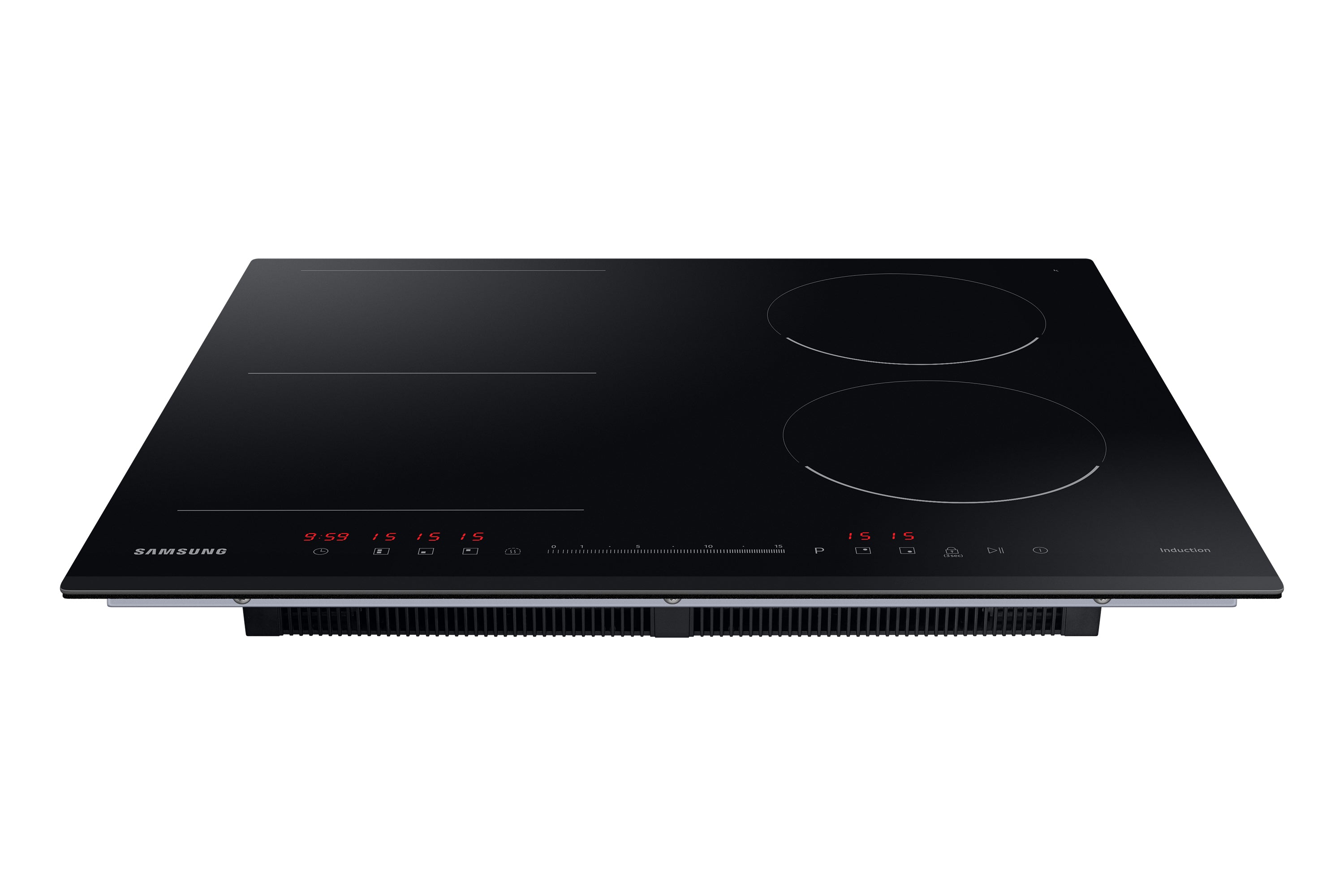 Samsung Samsung NZ64R3747BK Noir Intégré 60 cm Plaque avec zone à induction 4 zone(s)