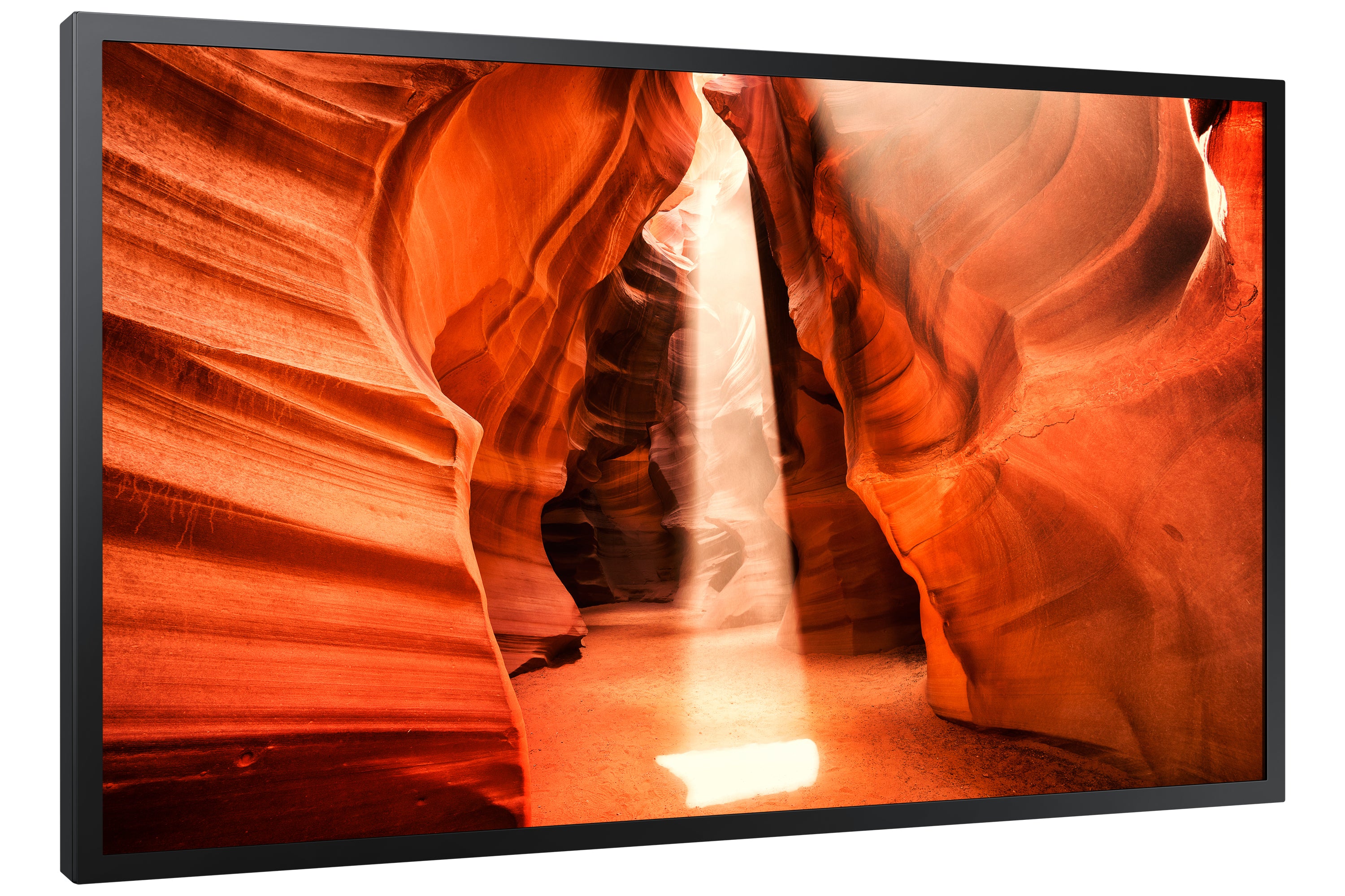 Samsung OM55N-S Écran plat de signalisation numérique 139,7 cm (55") LCD Wifi 4000 cd/m² Full HD Noir Intégré dans le processeur Tizen 5.0