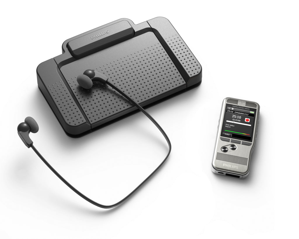 Philips DPM6700/03 système de transcription/traduction Unité de commande à pédale