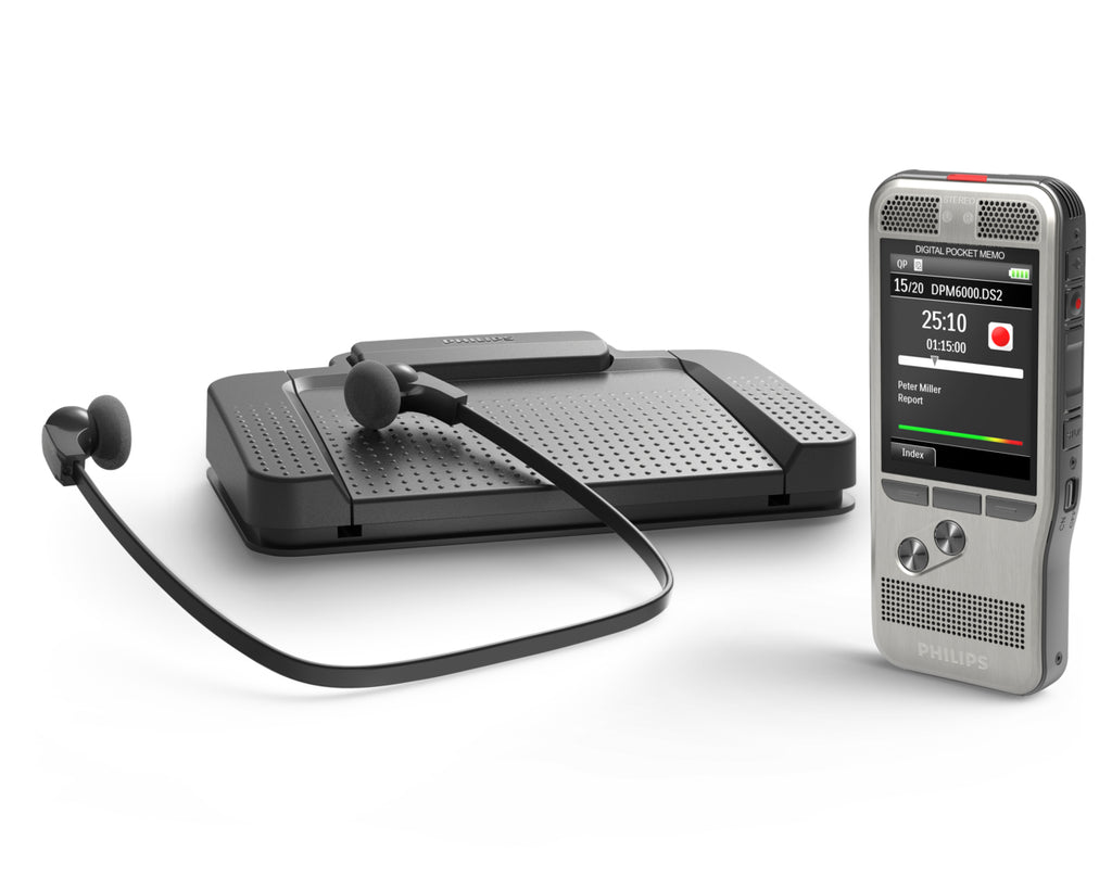 Philips DPM6700/03 système de transcription/traduction Unité de commande à pédale