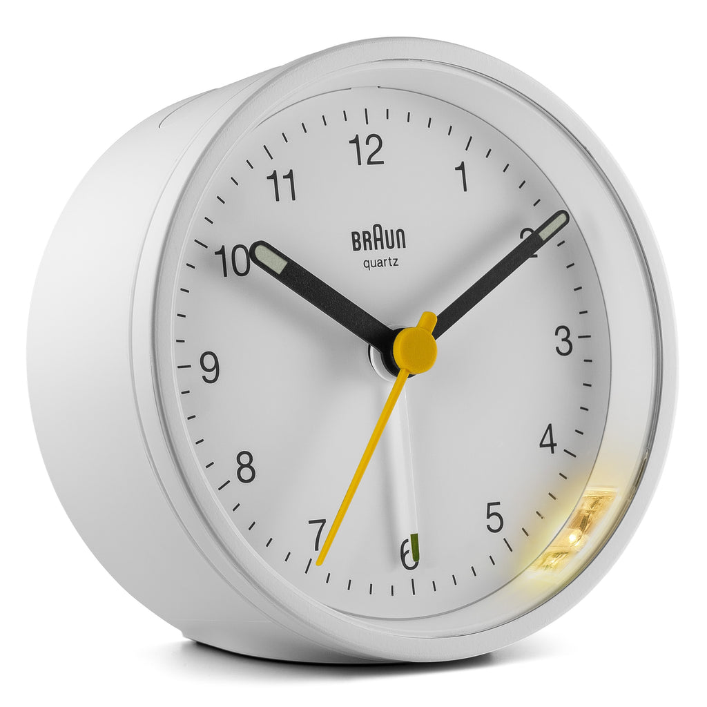 Braun BC12W réveille-matin Réveil à quartz Blanc