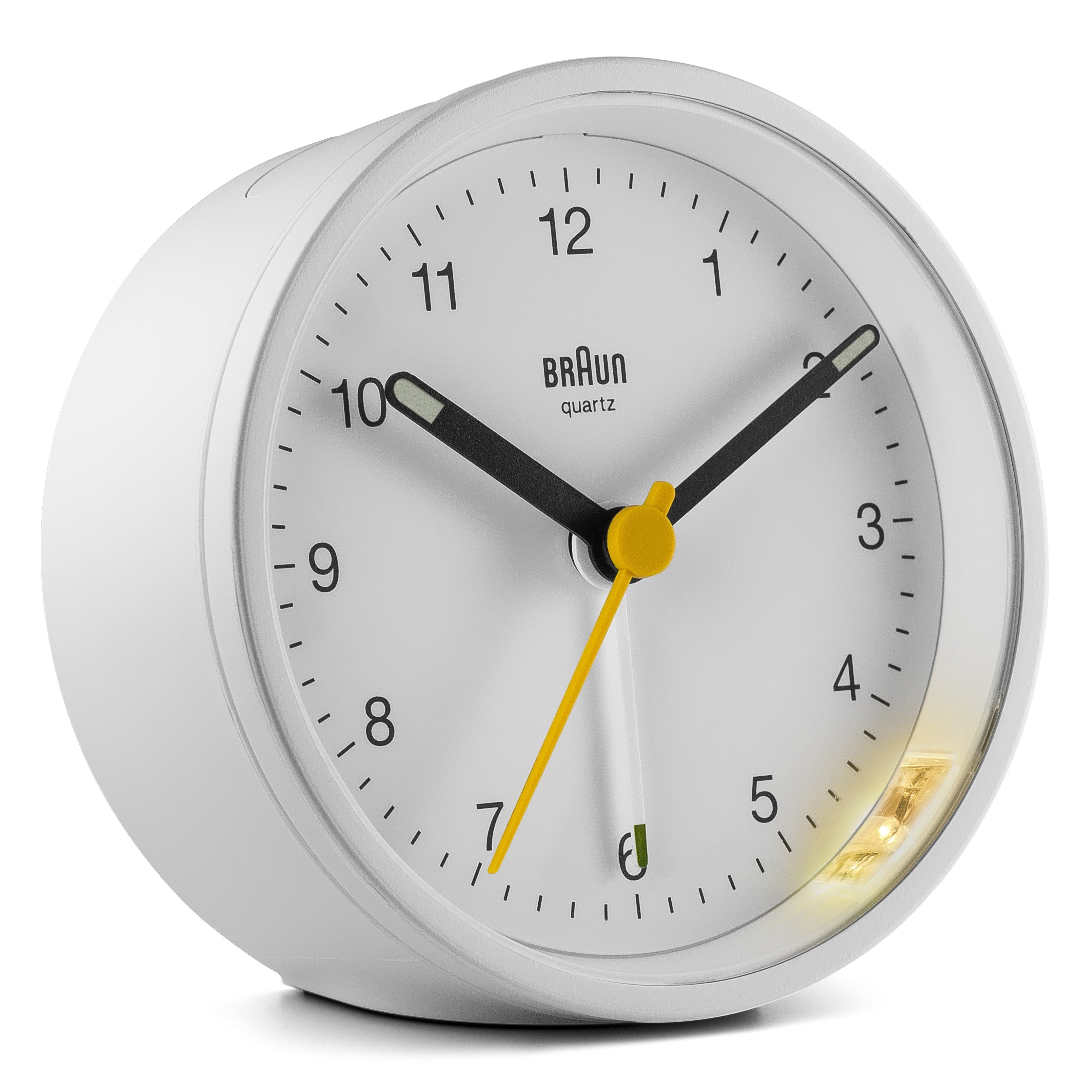 Braun BC12W réveille-matin Réveil à quartz Blanc