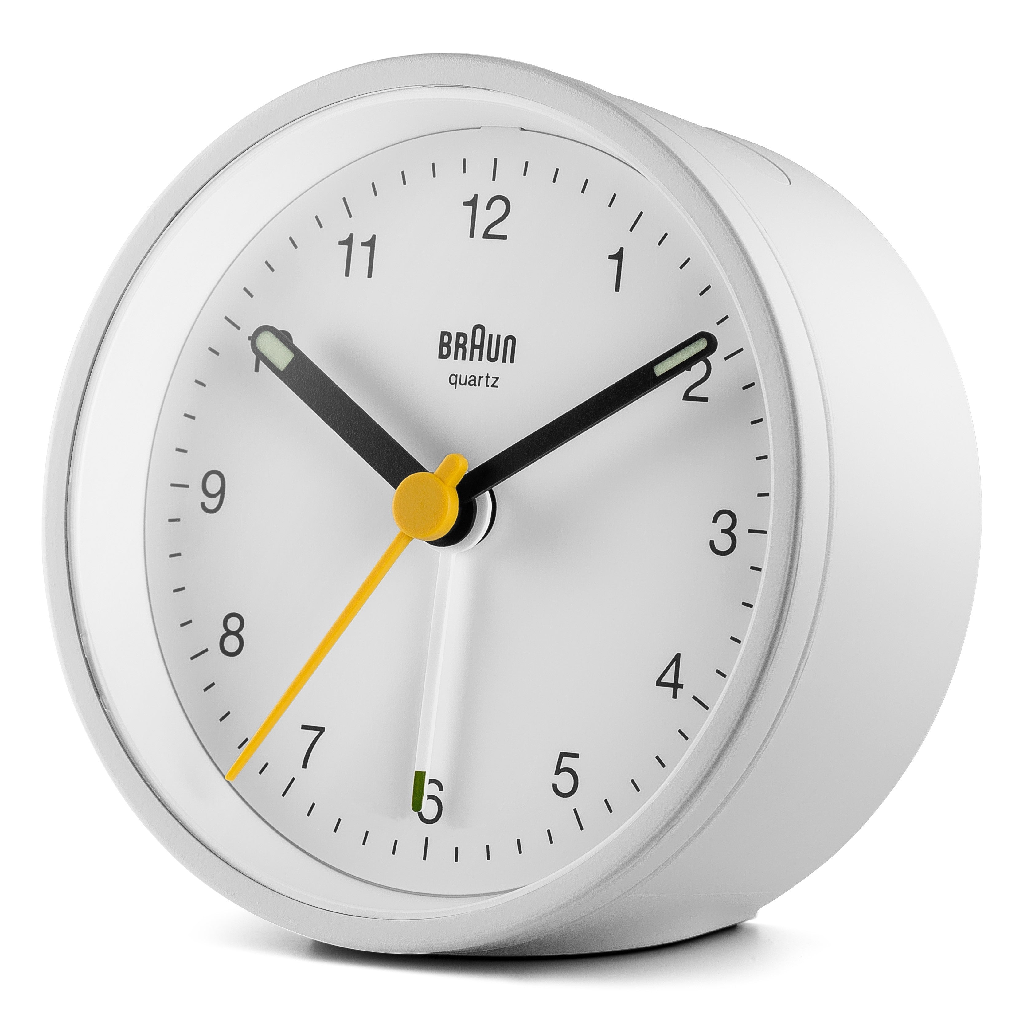 Braun BC12W réveille-matin Réveil à quartz Blanc