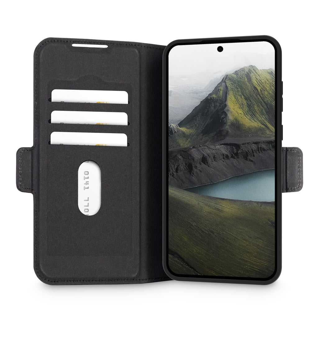 dbramante1928 Bergen Pro Coque Folio pour Samsung Galaxy S25+, 6.7", Noir