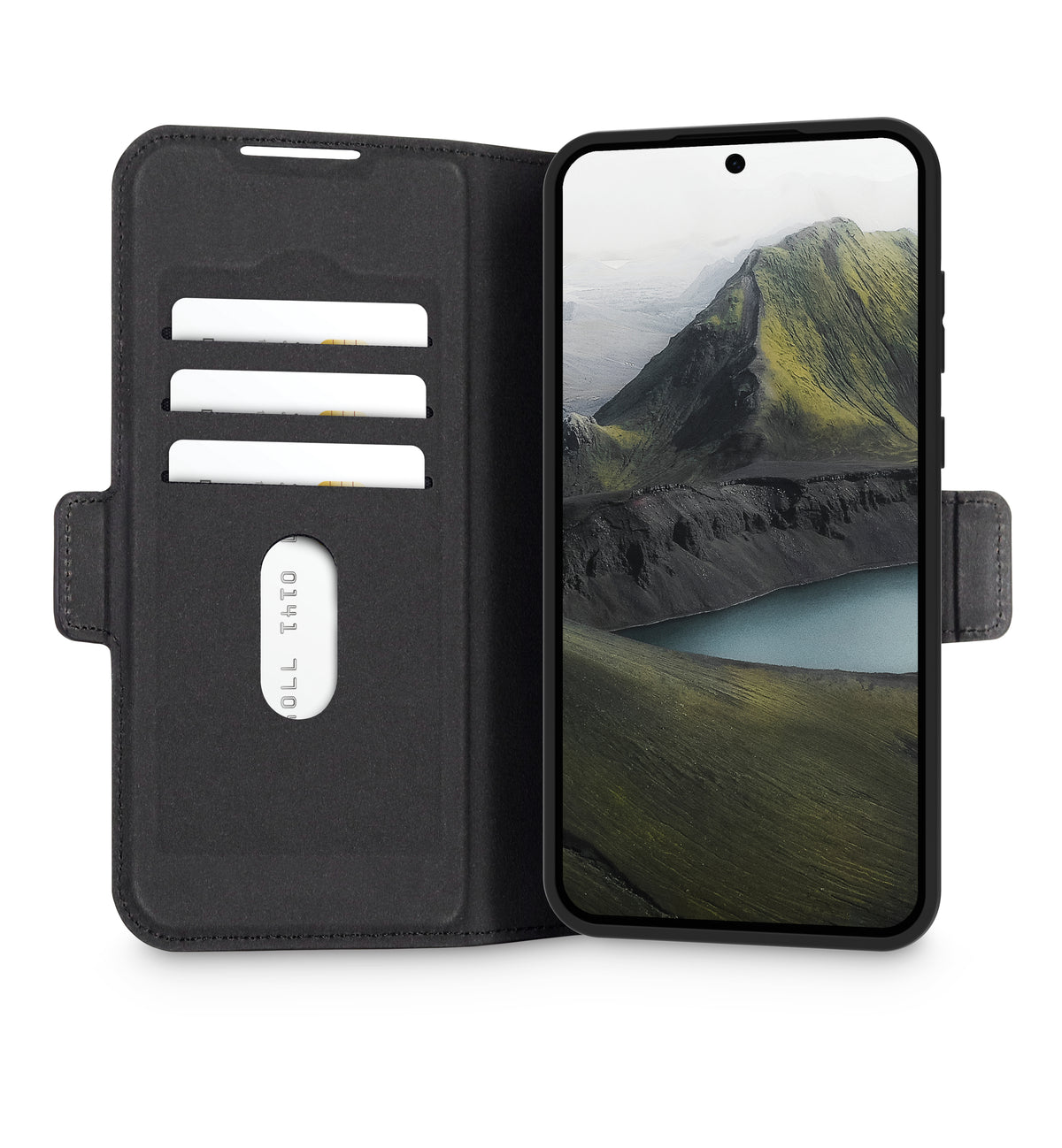 dbramante1928 Bergen Pro Coque Folio pour Samsung Galaxy S25+, 6.7", Noir