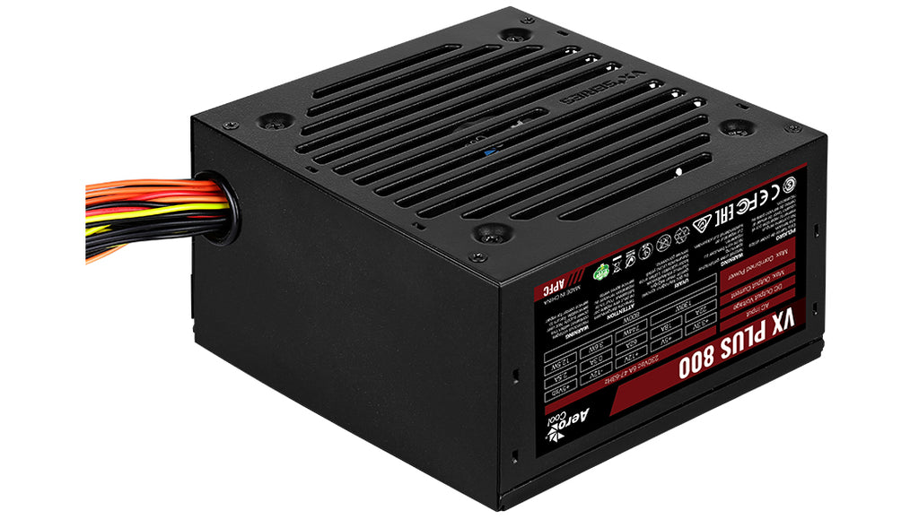 Aerocool VX PLUS 800 unité d'alimentation d'énergie 800 W 20+4 pin ATX ATX Noir