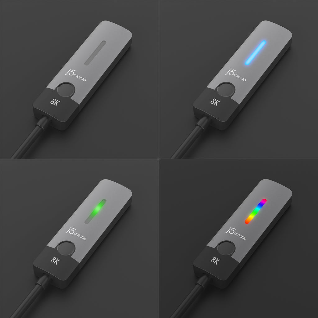 j5create JCA157-N Adaptateur USB-C® vers HDMI™ 2.1 8K