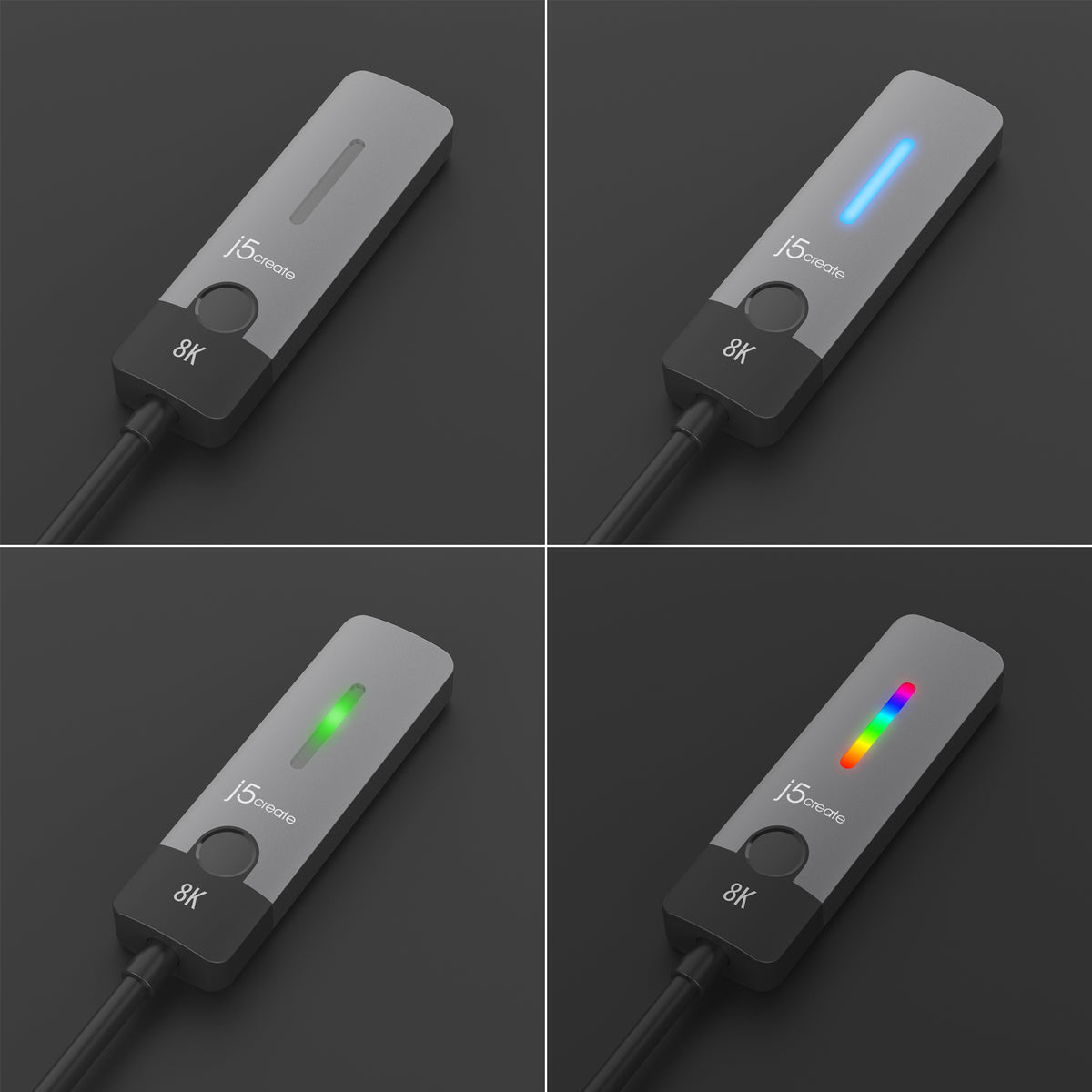 j5create JCA157-N Adaptateur USB-C® vers HDMI™ 2.1 8K