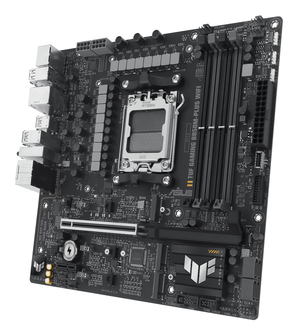 ASUS TUF GAMING B850M-PLUS WIFI AMD B850 Emplacement AM5 micro ATX