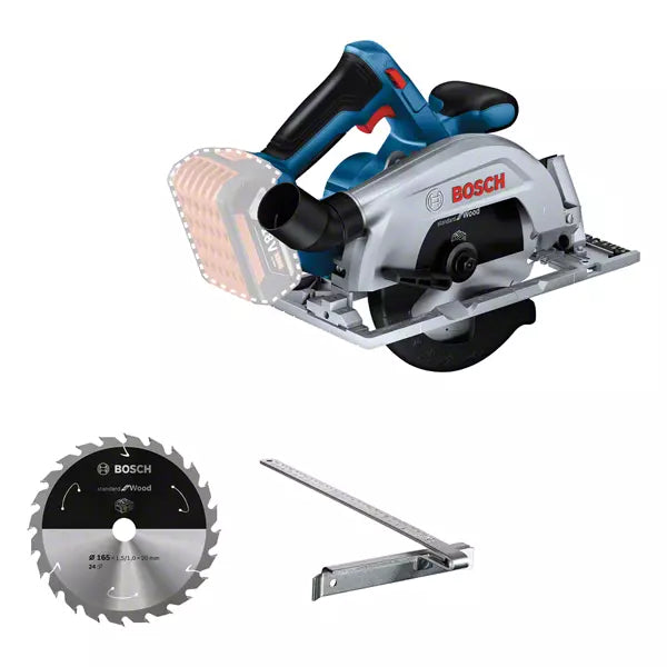 Bosch Bosch GKS 185-LI 16,5 cm Noir, Bleu, Gris 5000 tr/min