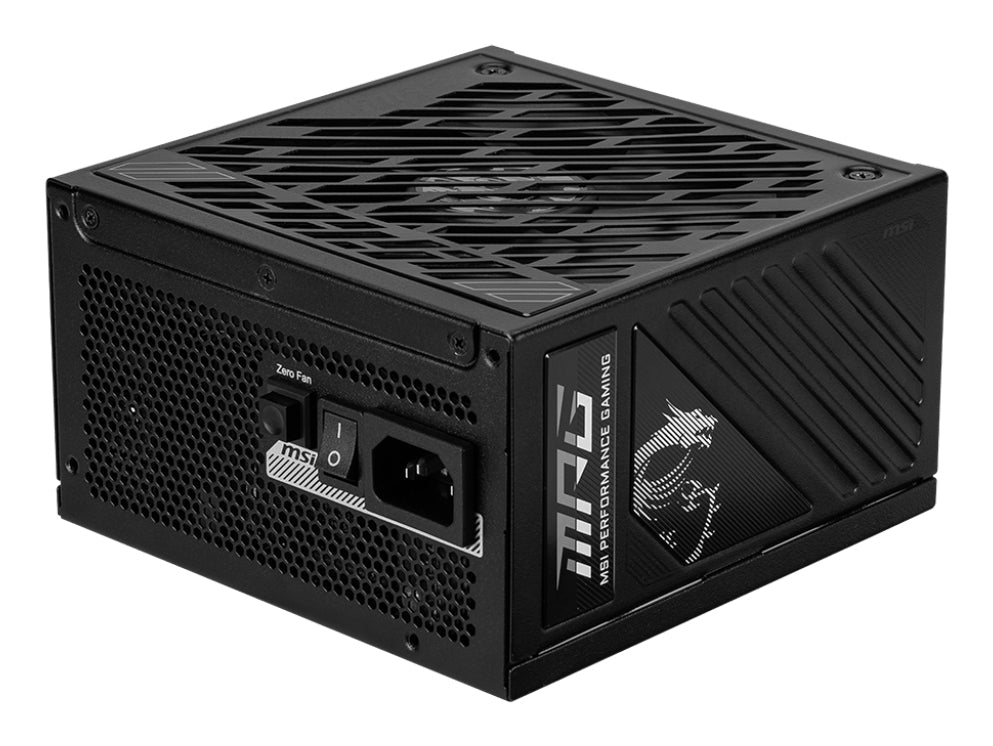 MSI MPG A1250GS PCIE5 unité d'alimentation d'énergie 1250 W 20+4 pin ATX ATX Noir