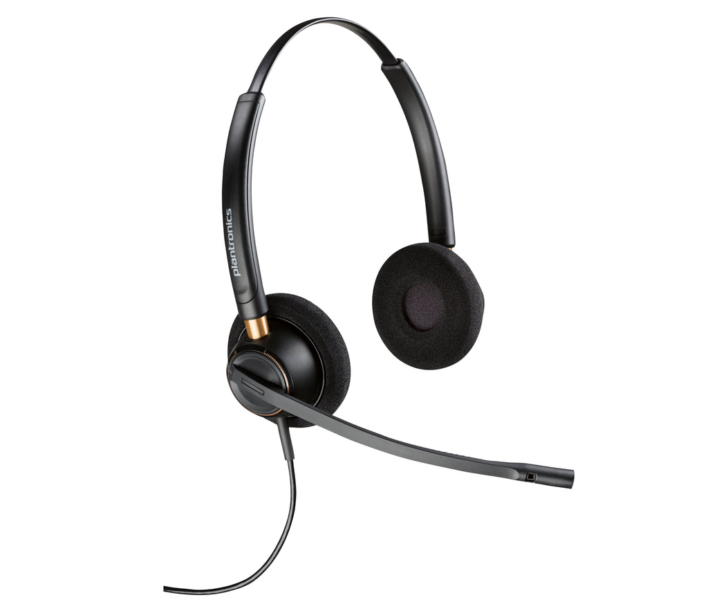 HP Poly Micro-casque binaural Poly EncorePro 520 + fonction Quick Disconnect