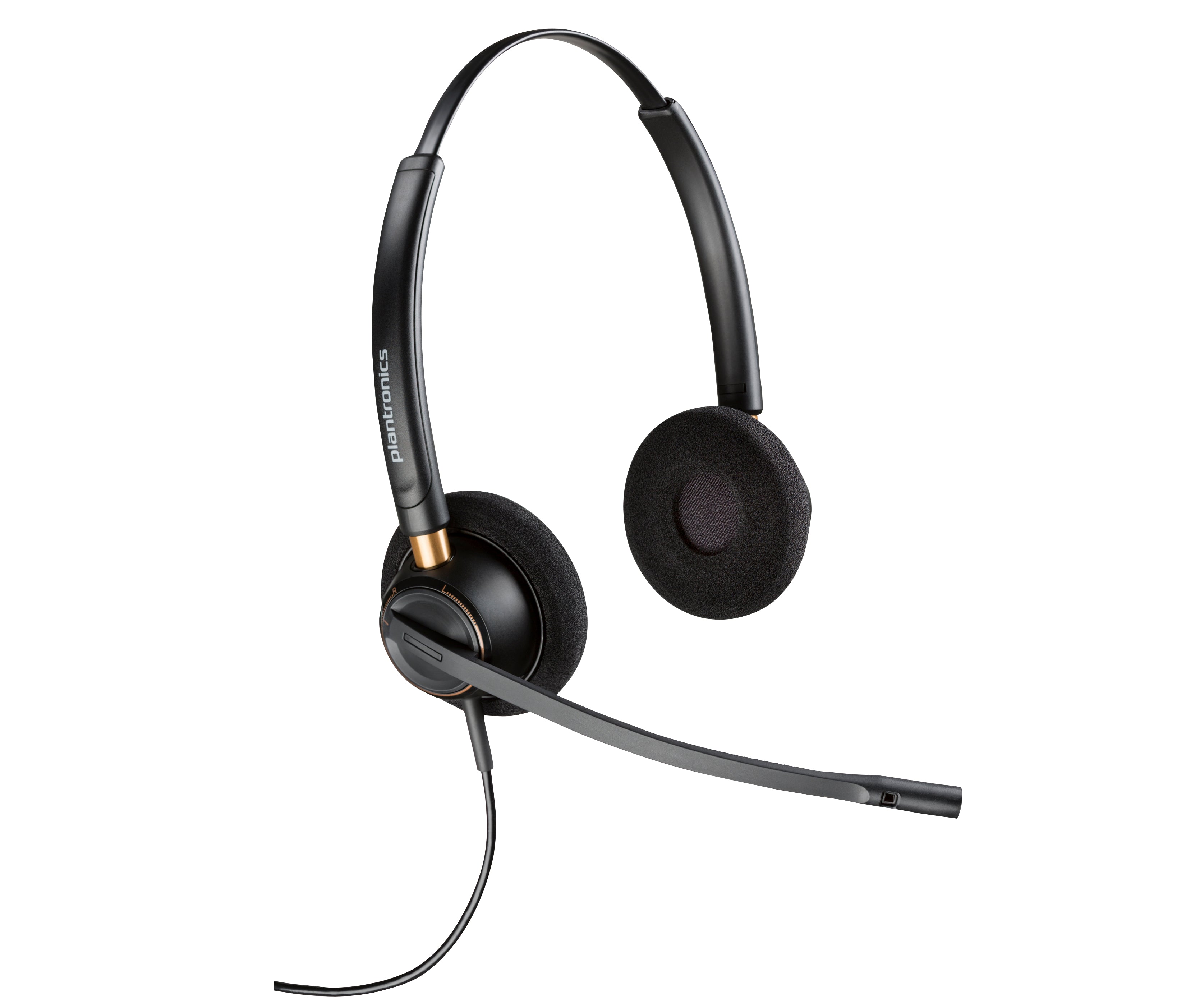 HP Poly Micro-casque binaural Poly EncorePro 520 + fonction Quick Disconnect