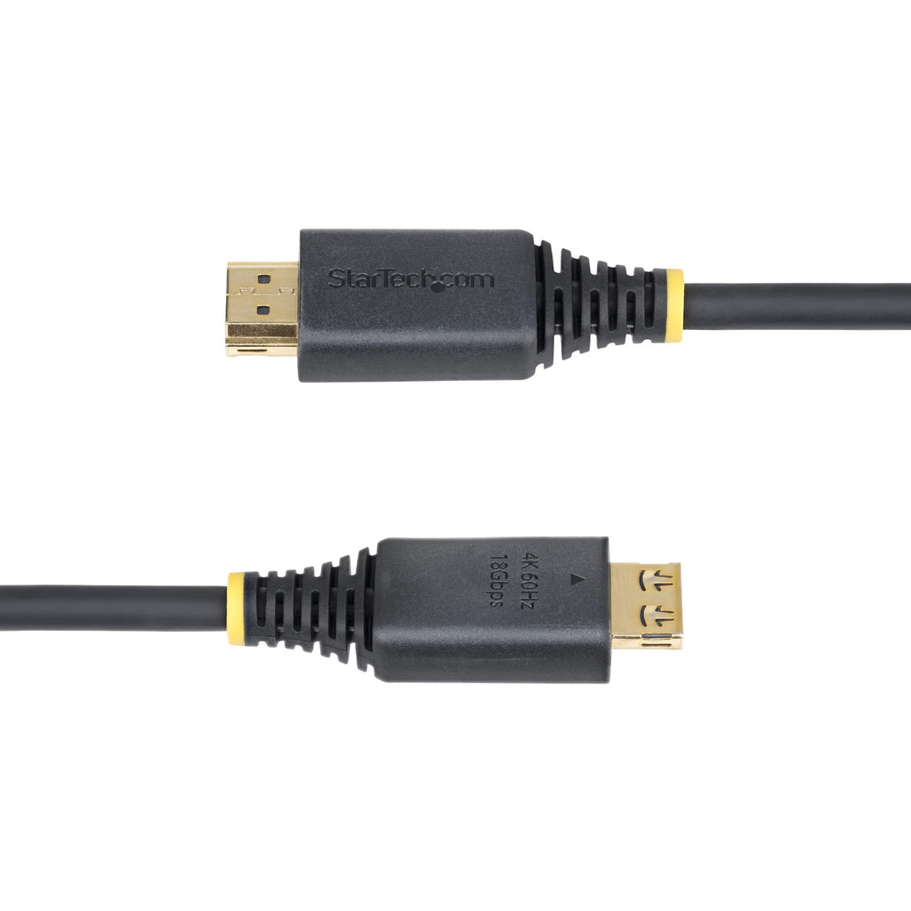 StarTech.com Câble HDMI Haut Débit 3m UHD 4K 60Hz 1440p 144Hz HDR10 HDCP 2.2 ARC 18Gbps Gaine TPE