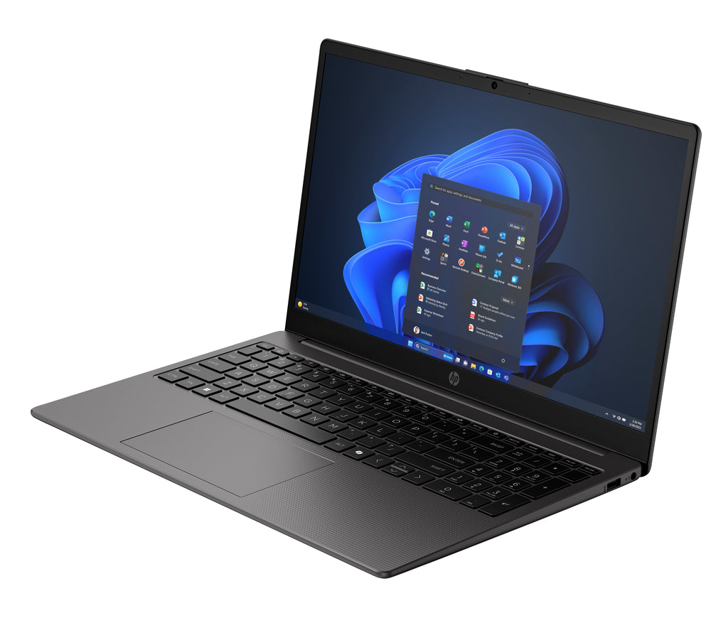 HP 255R AMD Ryzen™ 5 7535U Computer portatile 39,6 cm (15.6") Full HD 16 GB DDR5-SDRAM 256 GB SSD Wi-Fi 6 (802.11ax) Windows 11 Pro Nero