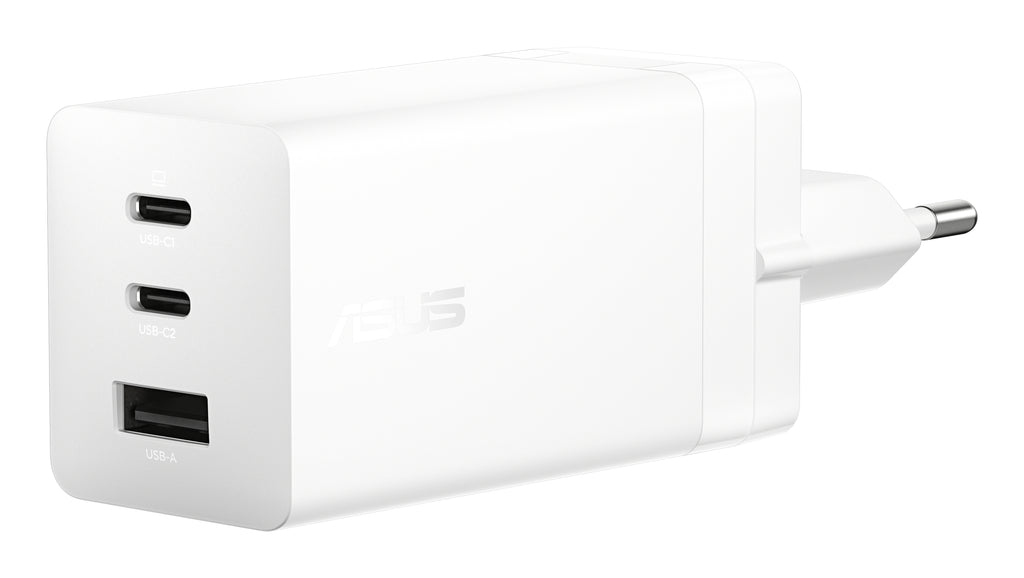 ASUS Chargeur USB-C GaN 100W Universel, Charge Rapide, Blanc