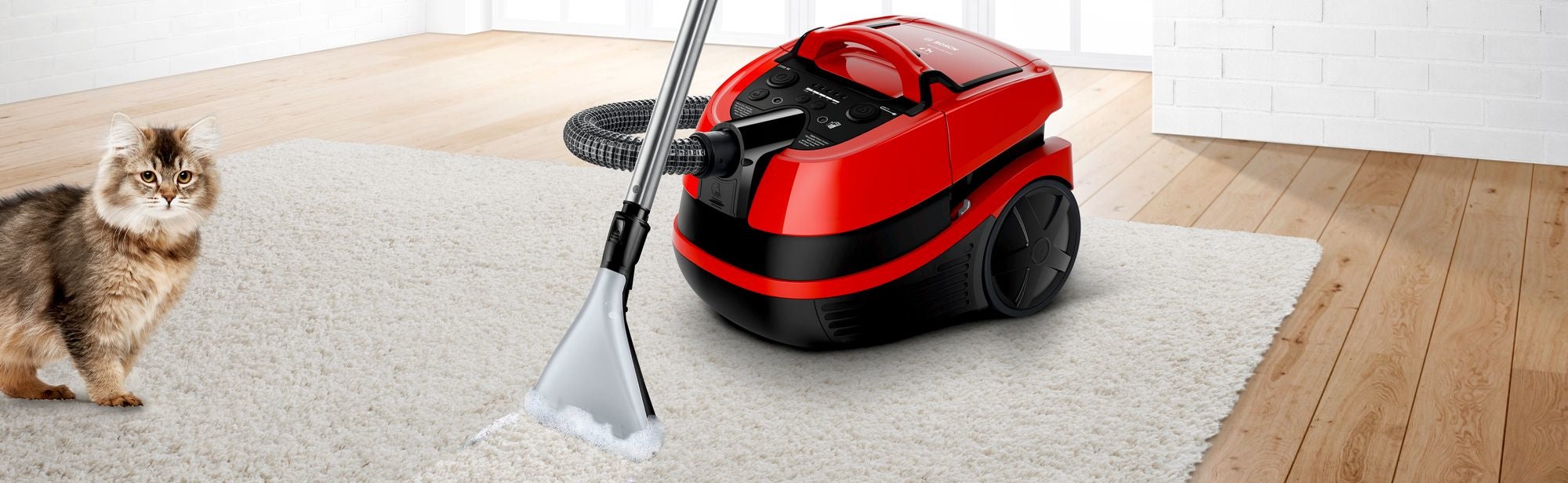 Bosch Bosch Serie 4 BWD421PET Aspirateur 5 L Aspirateur réservoir cylindrique Sec&humide 2100 W