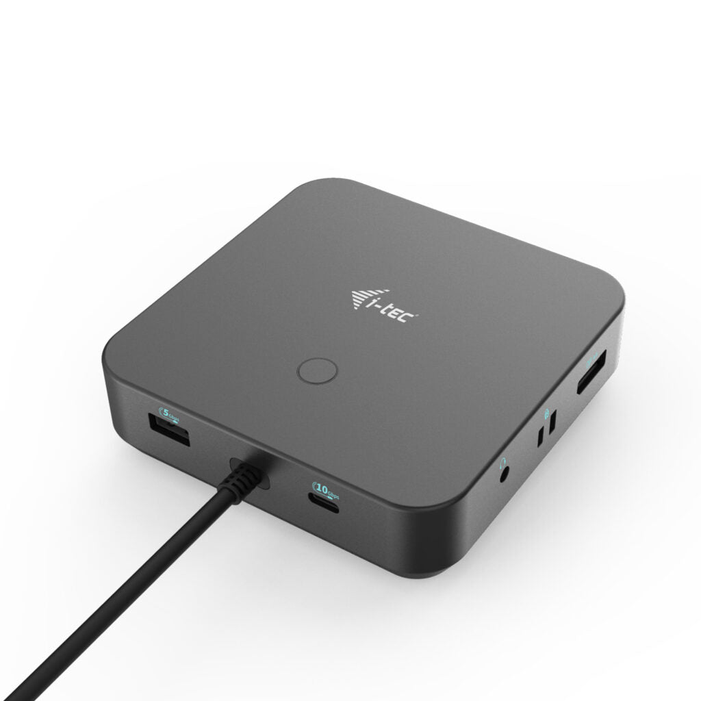 i-tec Station d'accueil USB-C HDMI Dual DP avec Power Delivery 100W