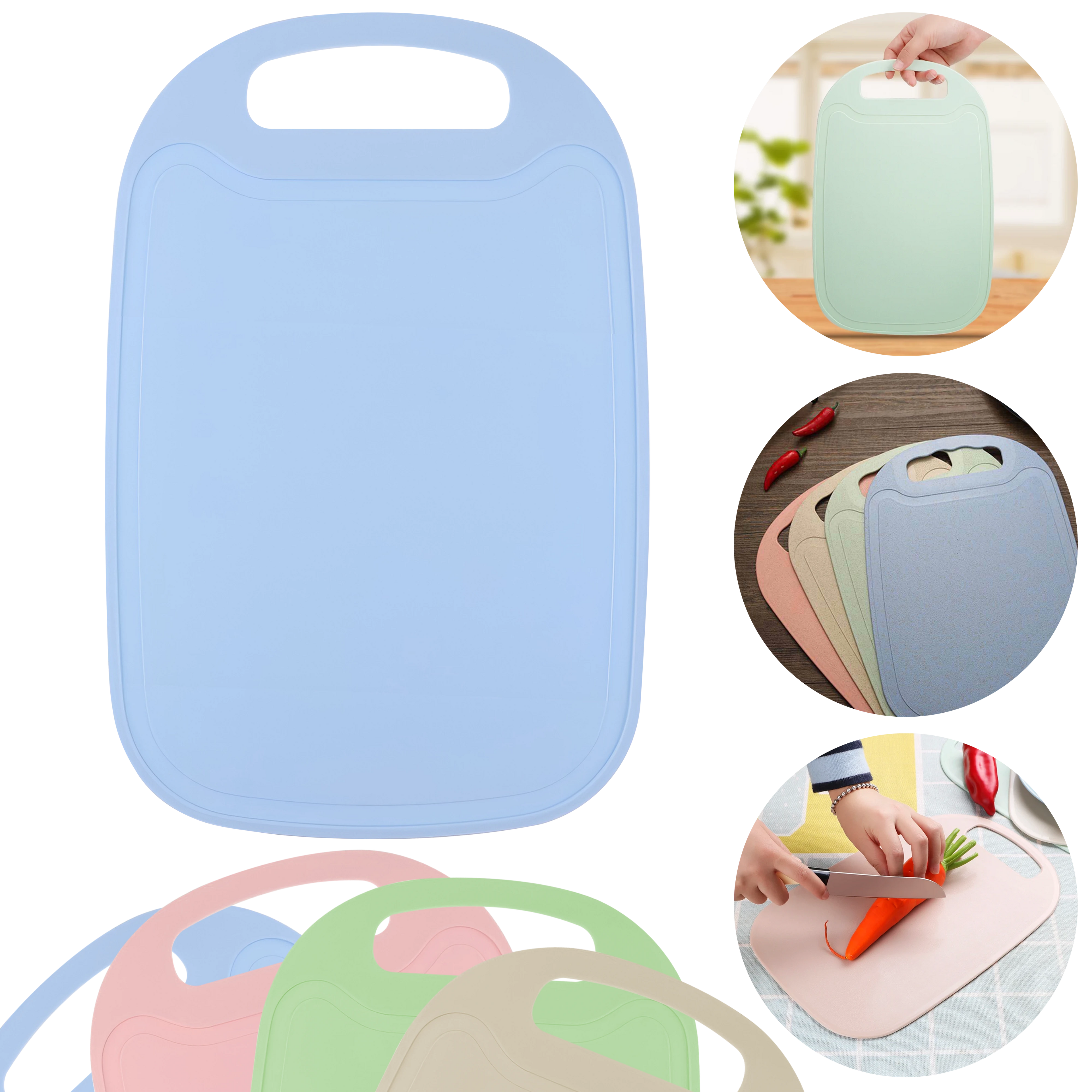 DESKA DO KROJENIA 22X35 CM KUCHENNA PLASTIKOWA UNIWERSALNA DO ŻYWNOŚCI