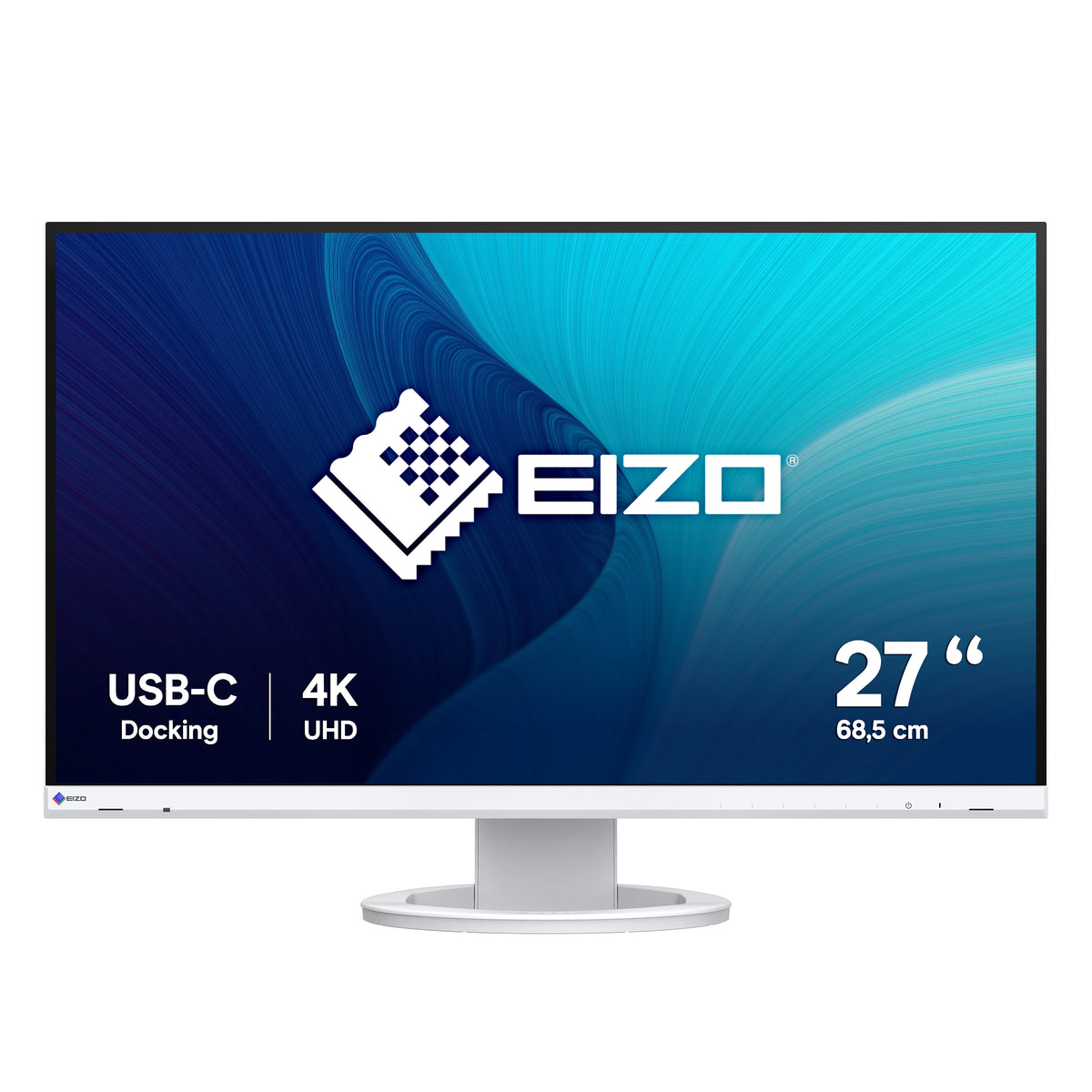 EIZO FlexScan EV2740S-WT Écran PC 27" 4K Ultra HD 3840 x 2160 LCD Blanc