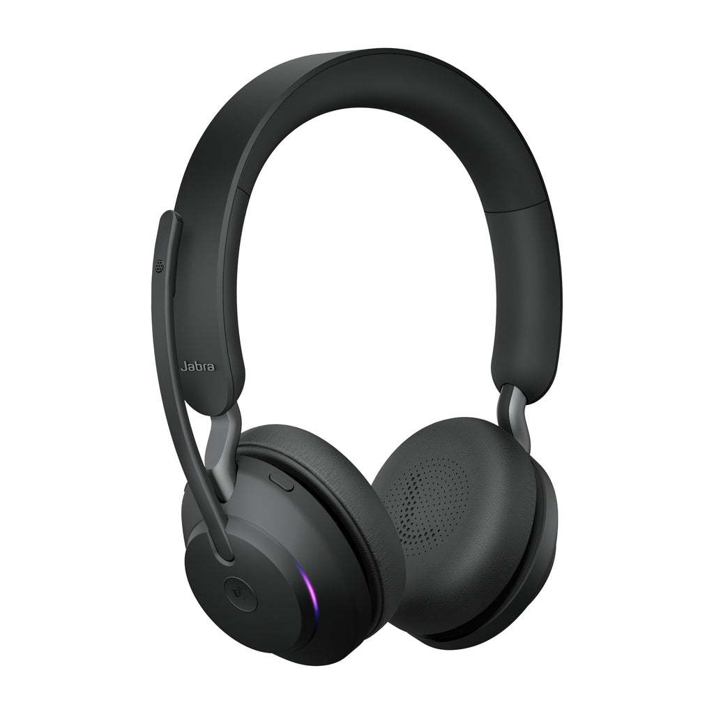 Jabra Evolve2 65 Casque Sans fil Arceau Bureau/Centre d'appels USB Type-A Bluetooth Socle de chargement