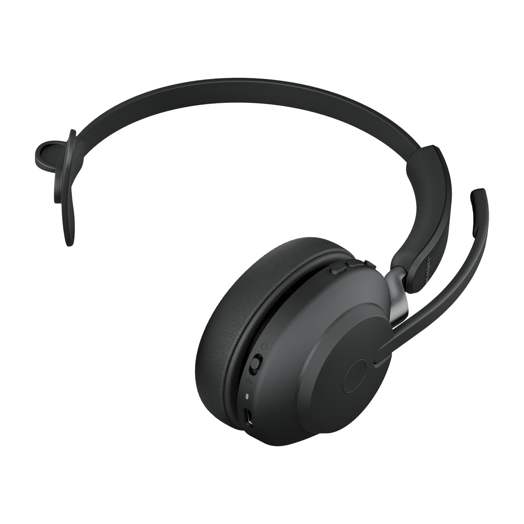 Jabra Evolve2 65 Casque Sans fil Arceau Bureau/Centre d'appels USB Type-A Bluetooth Socle de chargement