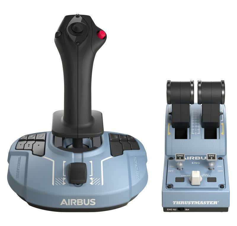 Thrustmaster TCA Officer Pack Airbus Edition Noir, Bleu USB simulation de vol Analogique/Numérique PC