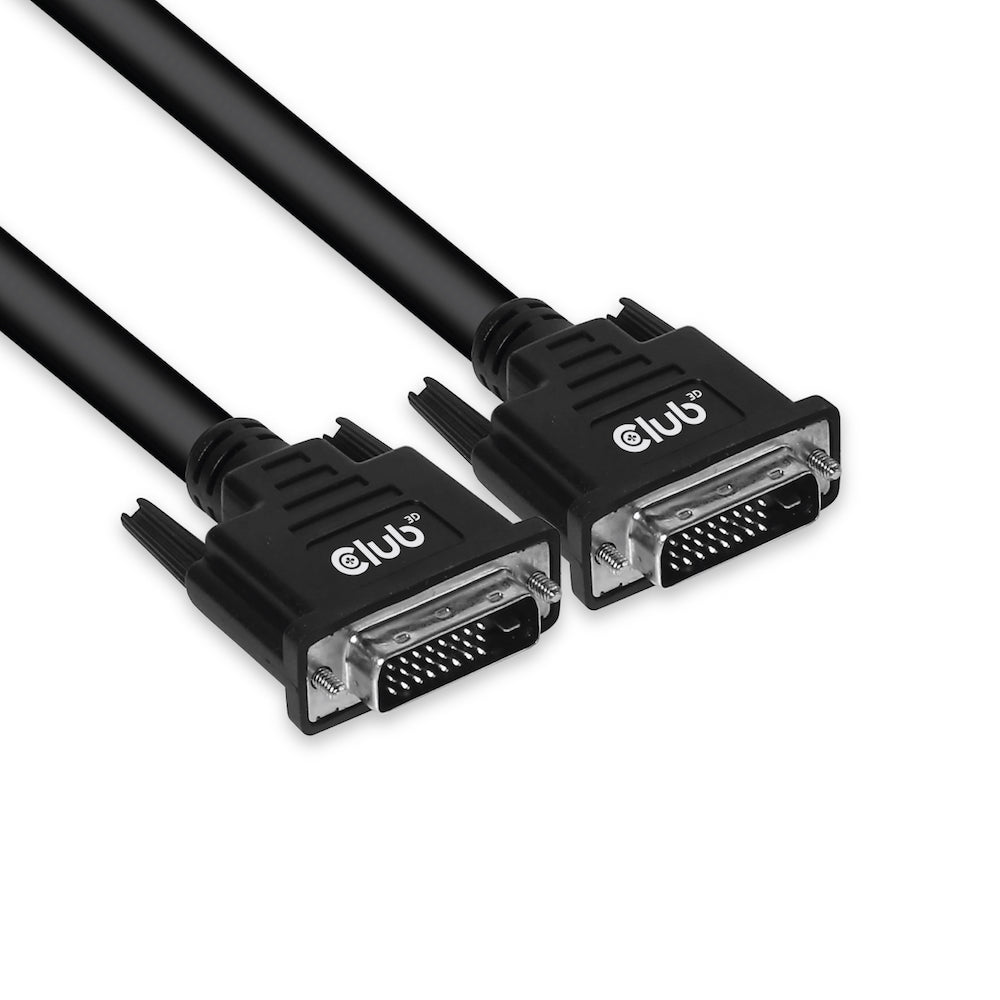 CLUB3D CAC-1220 câble DVI 10 m DVI-D Noir