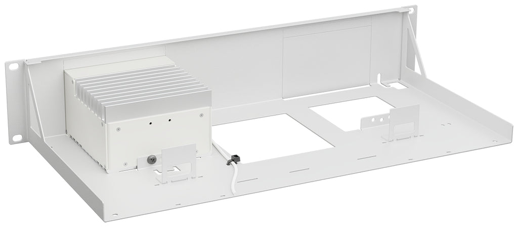 Équerre de fixation pour racks RM-FR-T31, Blanc