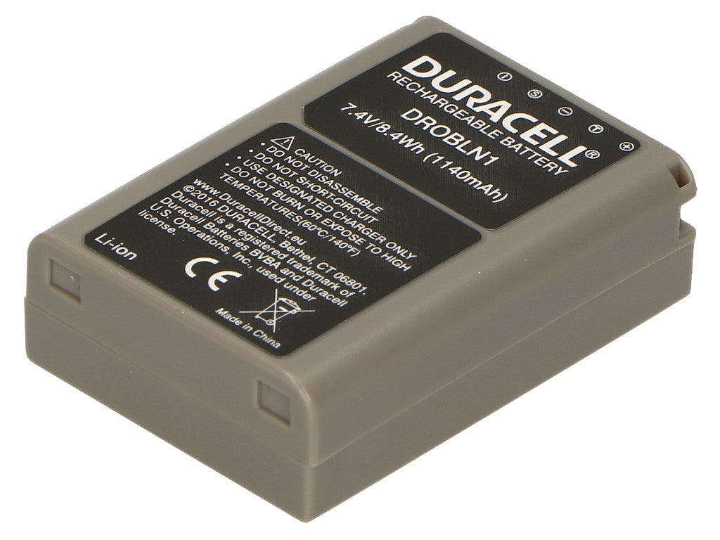 Duracell DROBLN1 Batterie Lithium-Ion pour Appareil Photo et Caméscope, 1140 mAh
