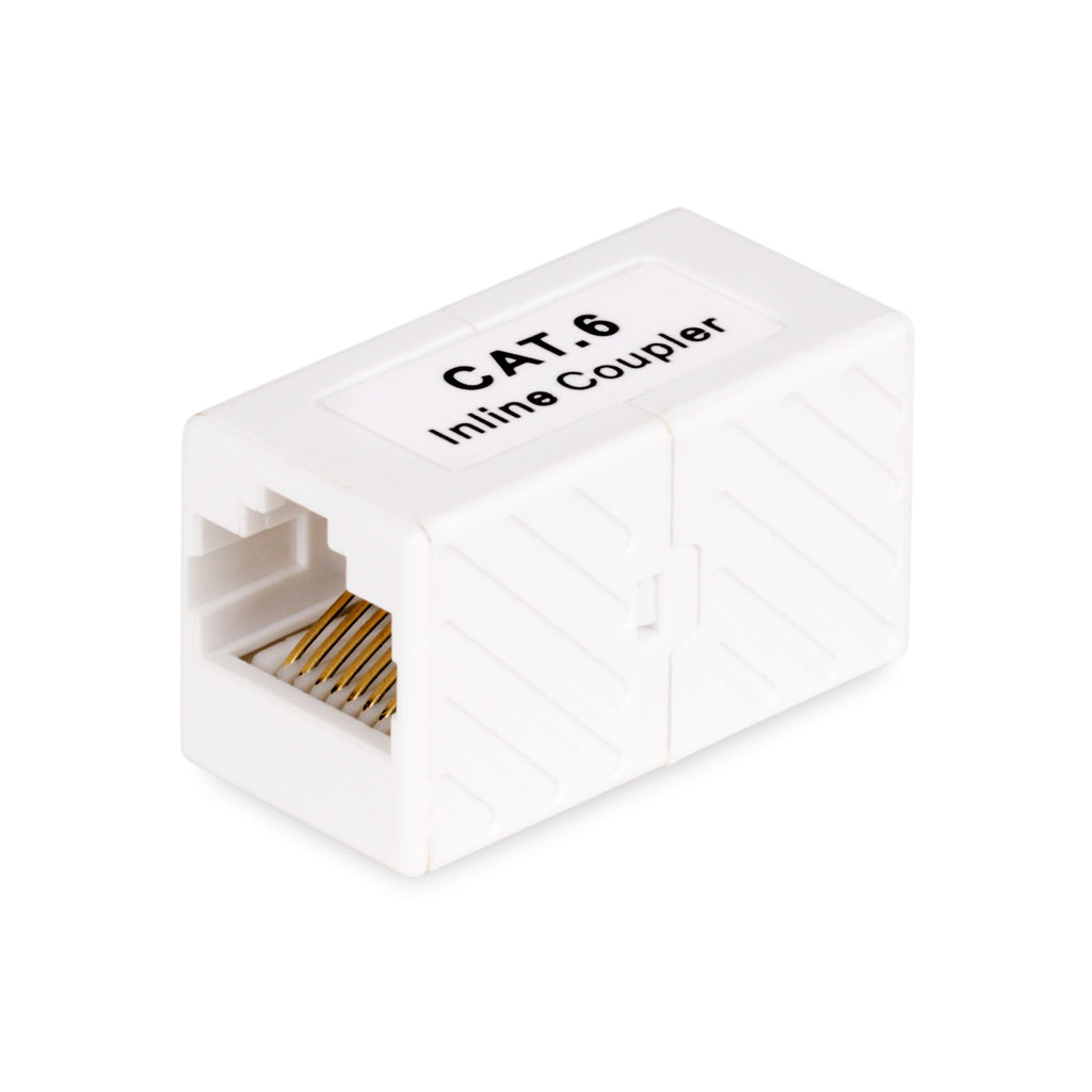 StarTech.com Pack de 5 Coupleurs RJ45, Connecteur Cat6 en Ligne, Adaptateur T568B Femelle à Femelle (F/F) - Raccord/Conn