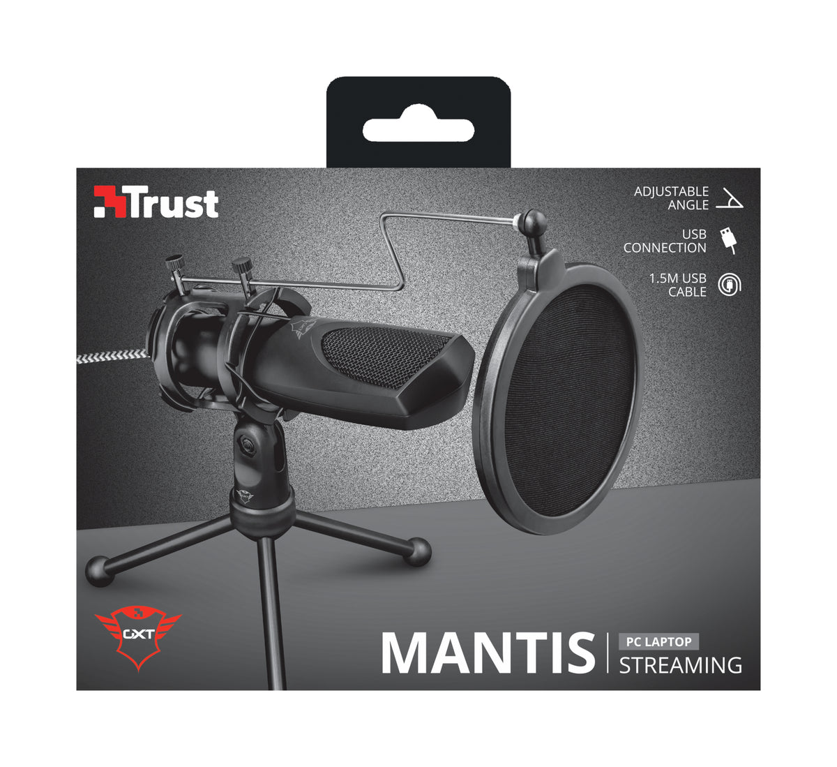 Trust GXT 232 Mantis Noir Microphone de PC - vue 6