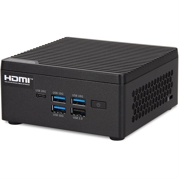 TERRA Micro 6100V1 Intel Core Ultra 5 125H 16 Go DDR5-SDRAM 500 Go SSD Windows 11 Pro Micro PC Mini PC Noir