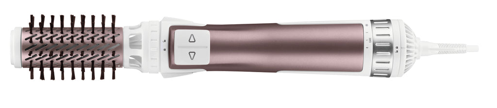 Rowenta Brush Activ Premium Care CF9540 Brosse soufflante à air chaud À chaleur Aluminium, Métallique, Blanc 1000 W 1,8 m