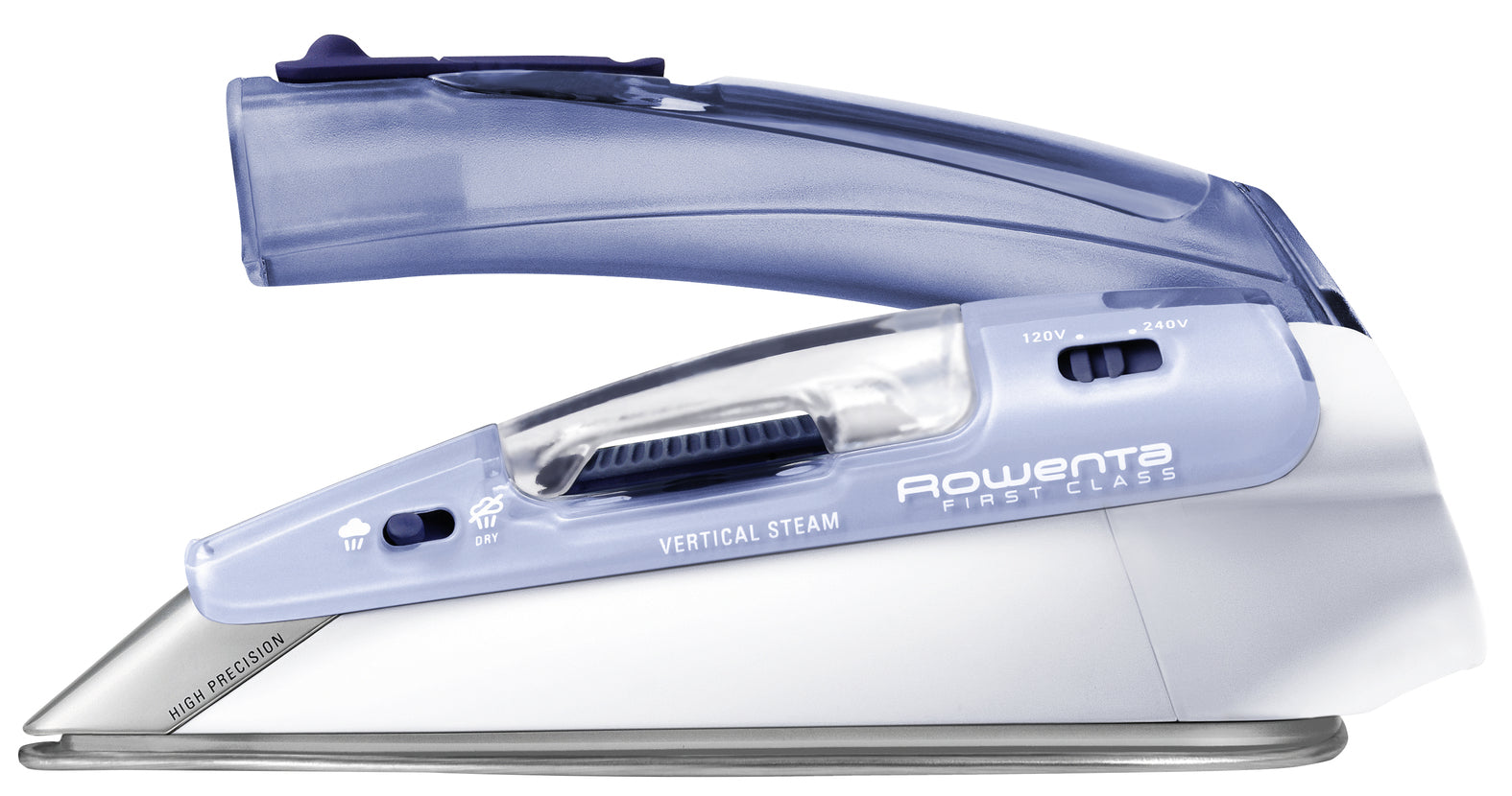 Rowenta DA1510F1 fer à repasser Fer à vapeur Semelle Microsteam 200 1000 W Bleu, Blanc