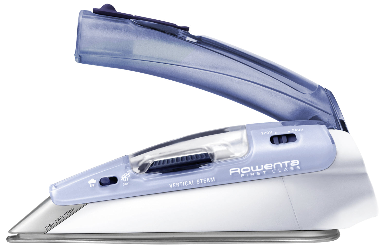 Rowenta DA1510F1 fer à repasser Fer à vapeur Semelle Microsteam 200 1000 W Bleu, Blanc