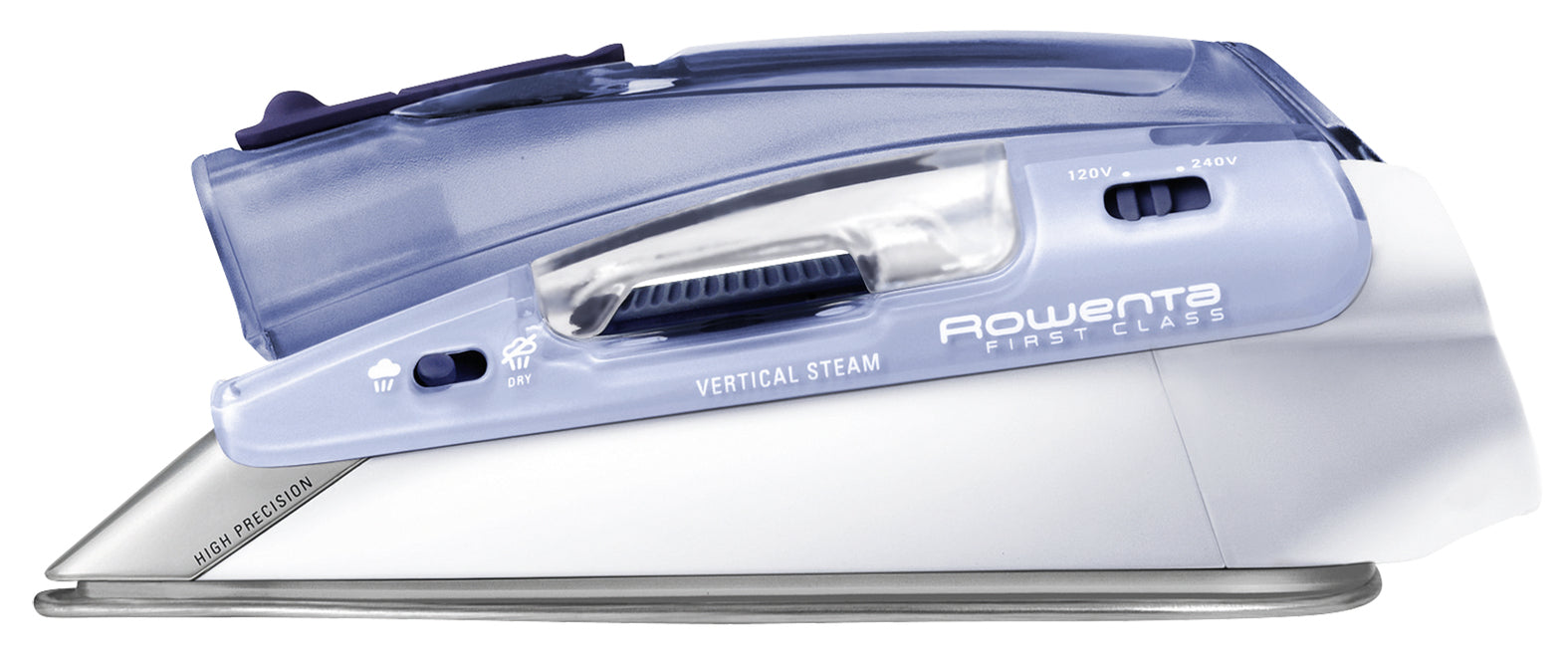 Rowenta DA1510F1 fer à repasser Fer à vapeur Semelle Microsteam 200 1000 W Bleu, Blanc