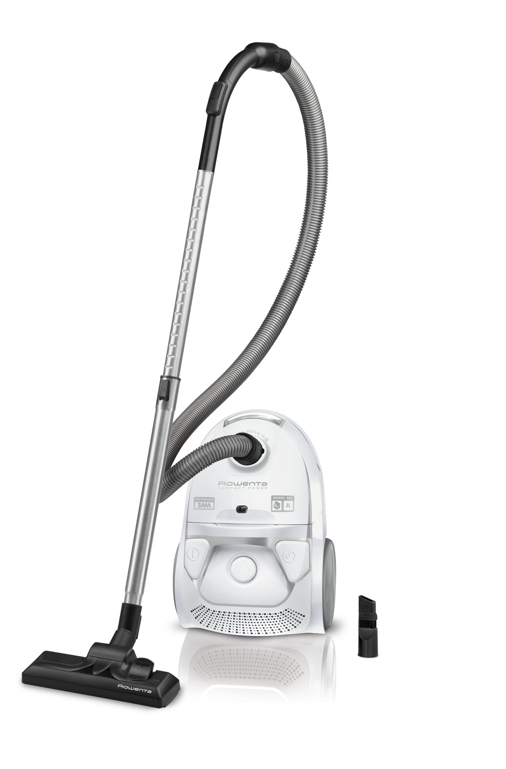 Rowenta Compact Power RO3927 3 L Aspirateur réservoir cylindrique Sec 750 W Sac à poussière