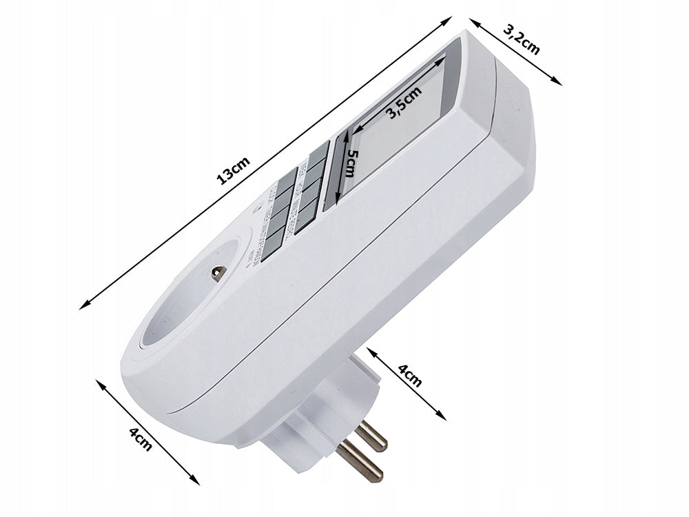 PROGRAMATOR CZASOWY WŁĄCZNIK WYŁĄCZNIK TIMER LCD