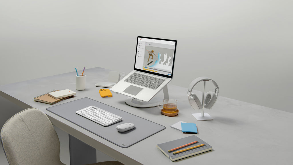 Logitech Pebble 2 Combo - Ensemble Clavier et Souris Sans Fil, Disposition US International